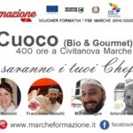 COMPLETAMENTE GRATUITO, CORSO CHEF NELLA MIGLIORE ACCADEMIA DI CUCINA DELLE MARCHE